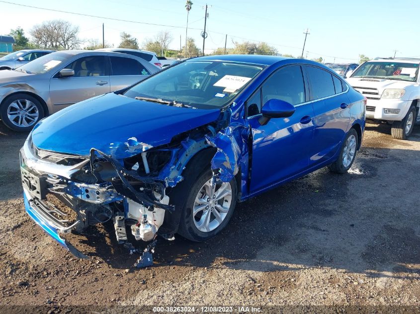 2019 CHEVROLET CRUZE LT - 1G1BE5SM3K7114911