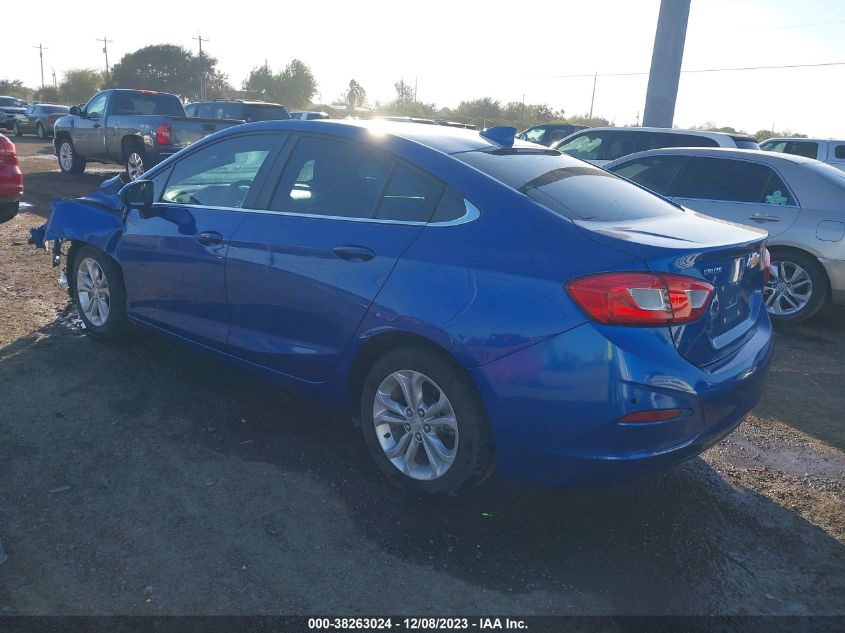 2019 CHEVROLET CRUZE LT - 1G1BE5SM3K7114911