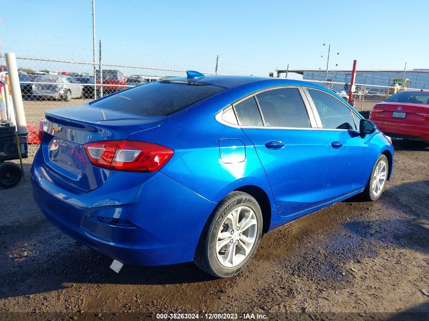 2019 CHEVROLET CRUZE LT - 1G1BE5SM3K7114911
