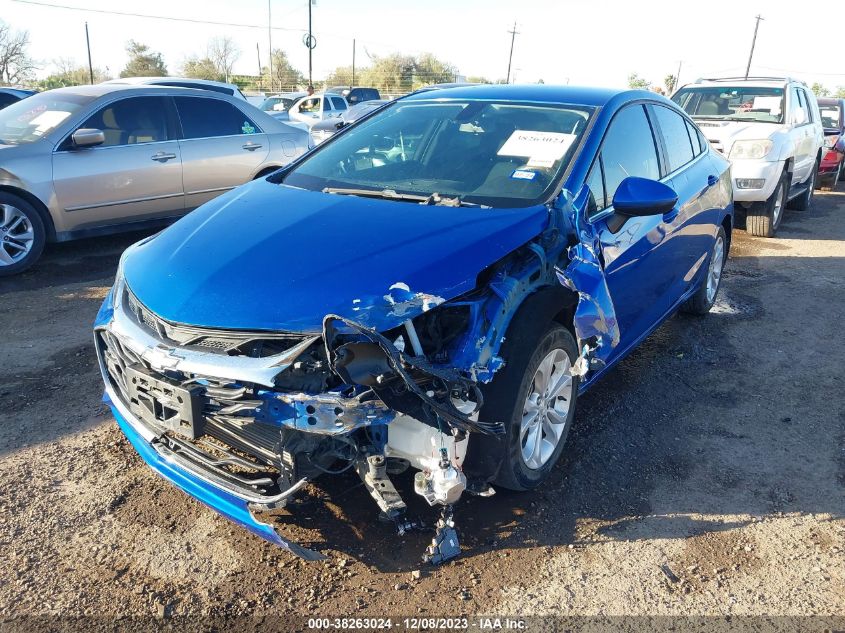 2019 CHEVROLET CRUZE LT - 1G1BE5SM3K7114911