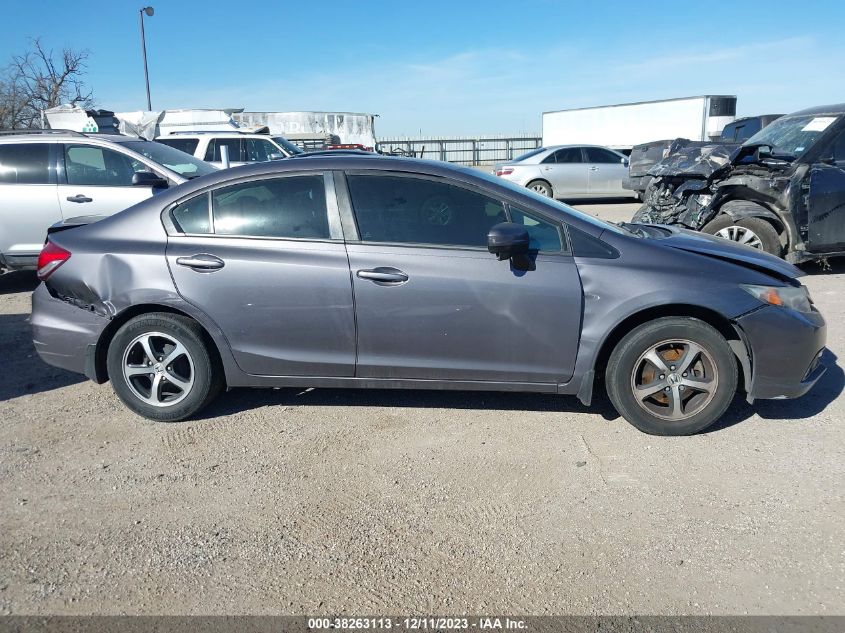 2015 HONDA CIVIC SE - 19XFB2F78FE079017
