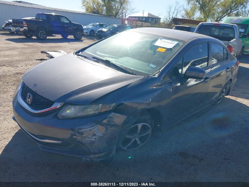 2015 HONDA CIVIC SE - 19XFB2F78FE079017