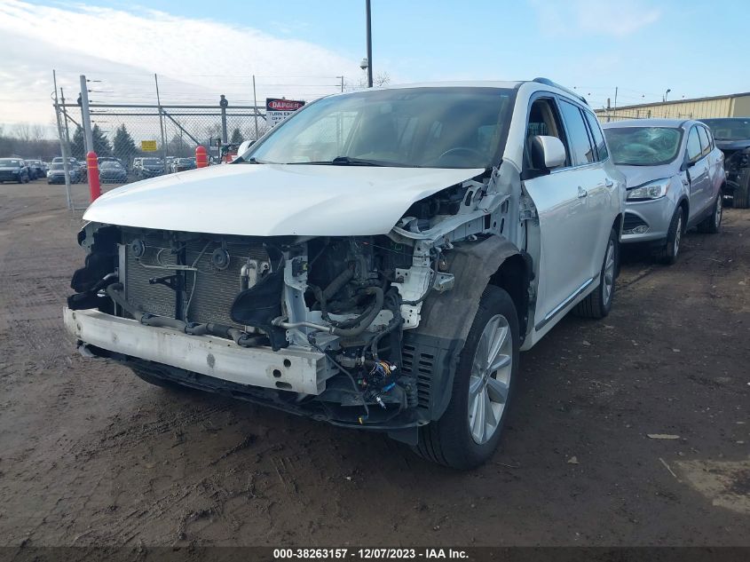 2013 TOYOTA HIGHLANDER HYBRID LIMITED V6 JTEDC3EH2D2013976