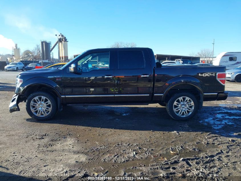 2013 FORD F-150 PLATINUM - 1FTFW1E69DFB44693