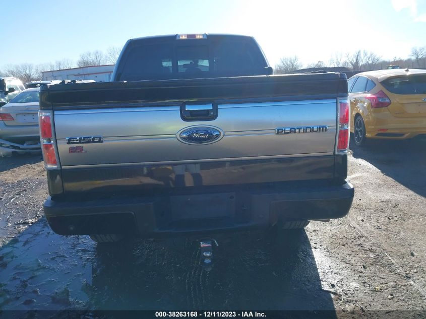 2013 FORD F-150 PLATINUM - 1FTFW1E69DFB44693