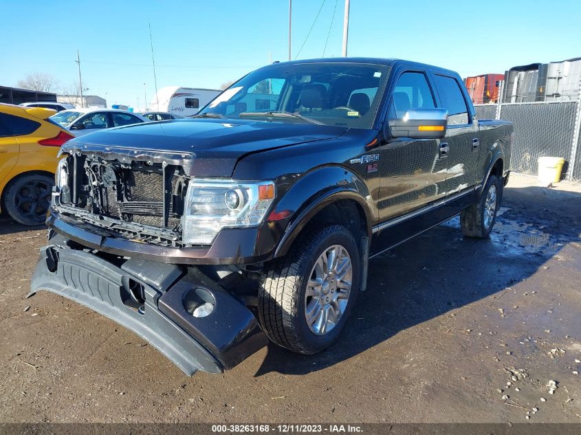 2013 FORD F-150 PLATINUM - 1FTFW1E69DFB44693