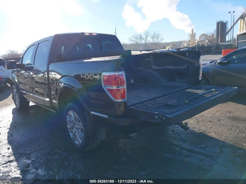 2013 FORD F-150 PLATINUM - 1FTFW1E69DFB44693