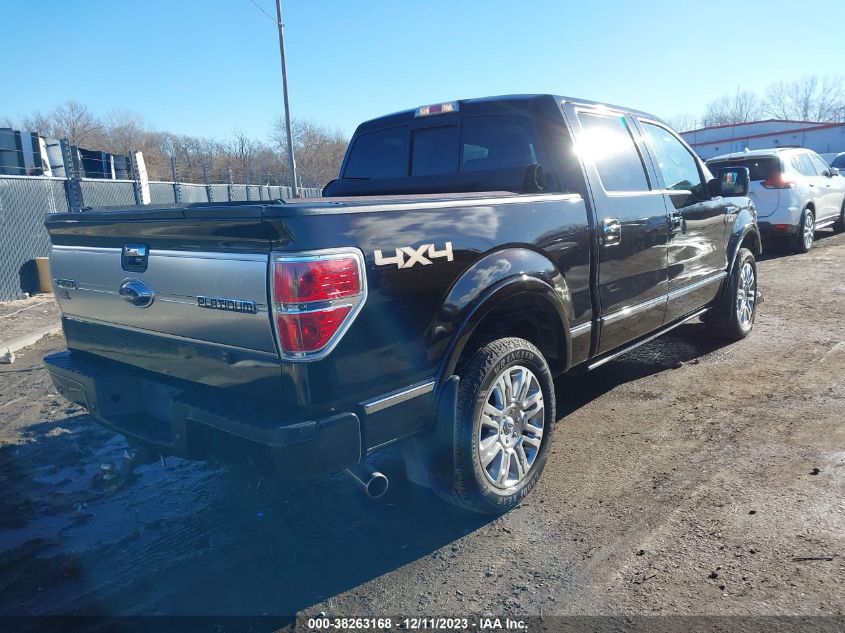 2013 FORD F-150 PLATINUM - 1FTFW1E69DFB44693