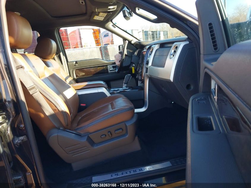 2013 FORD F-150 PLATINUM - 1FTFW1E69DFB44693