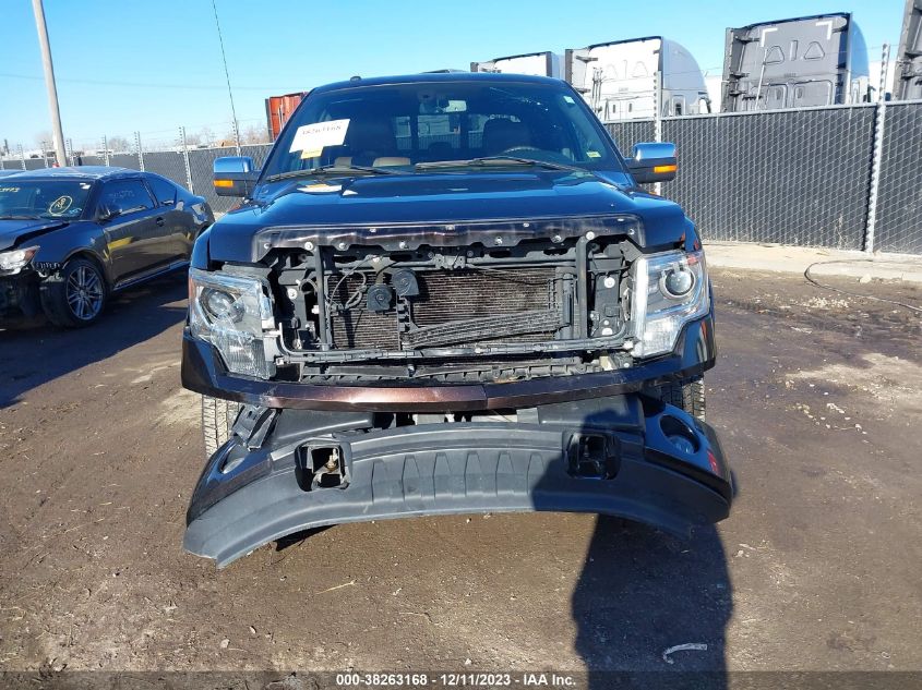2013 FORD F-150 PLATINUM - 1FTFW1E69DFB44693
