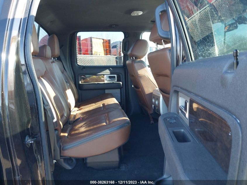 2013 FORD F-150 PLATINUM - 1FTFW1E69DFB44693