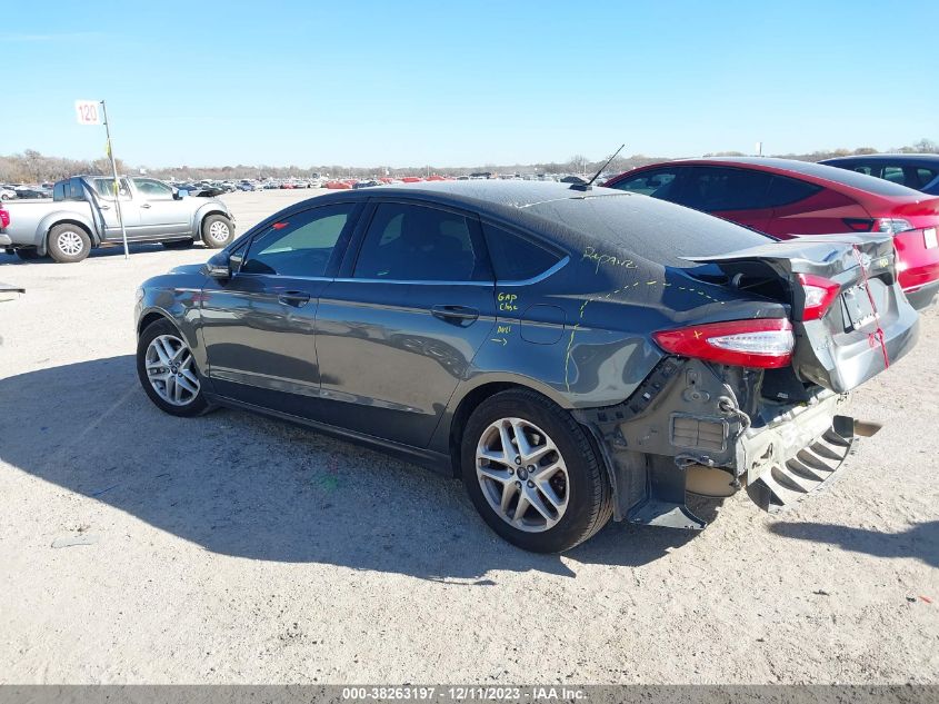 2016 FORD FUSION SE - 3FA6P0H77GR382499