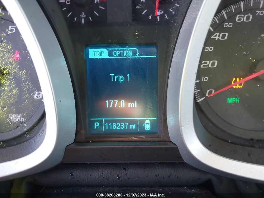 2013 CHEVROLET EQUINOX LT - 2GNFLDE35D6264394
