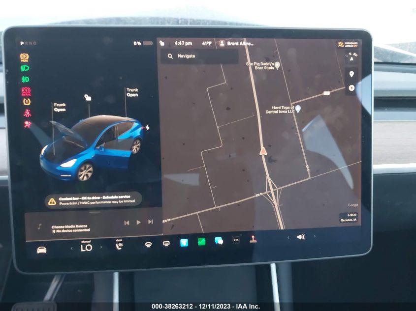 2020 TESLA MODEL Y - 5YJYGDEEXLF013418