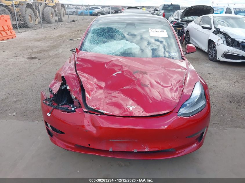 2021 TESLA MODEL 3 STANDARD RANGE PLUS REAR-WHEEL DRIVE - 5YJ3E1EA8MF015861