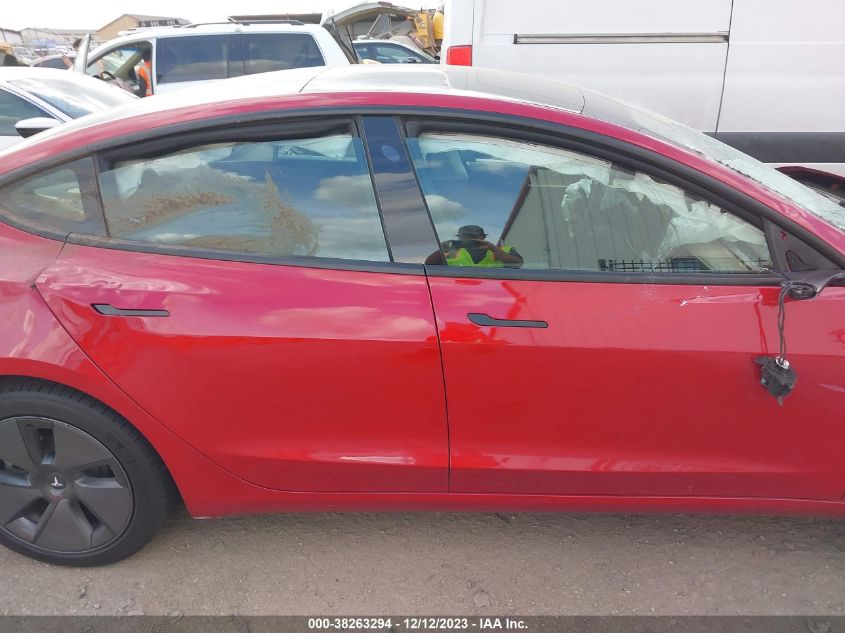 2021 TESLA MODEL 3 STANDARD RANGE PLUS REAR-WHEEL DRIVE - 5YJ3E1EA8MF015861