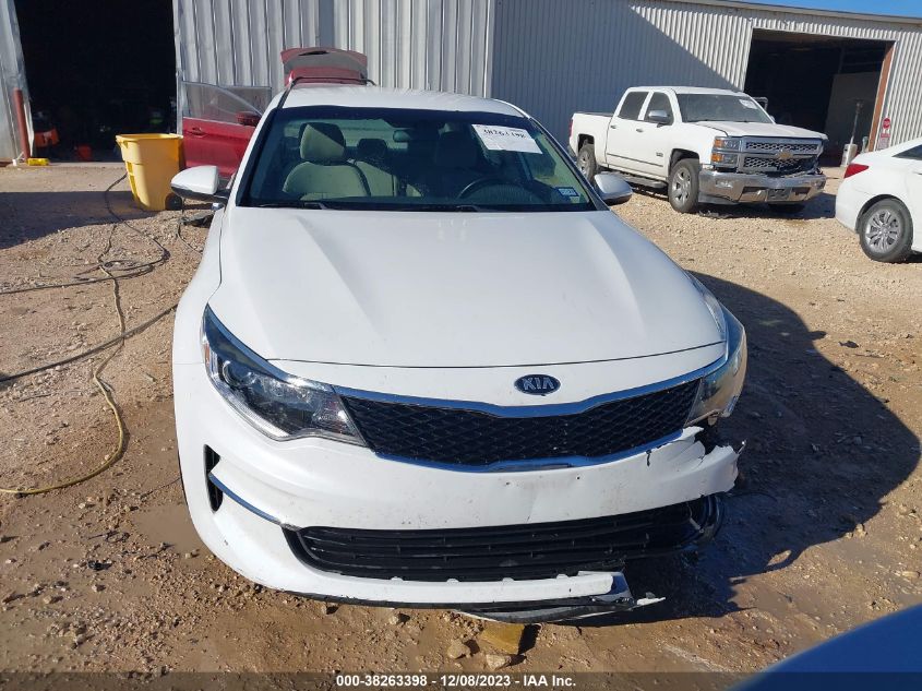 2016 KIA OPTIMA LX TURBO - 5XXGT4L16GG005794