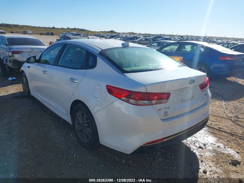 2016 KIA OPTIMA LX TURBO - 5XXGT4L16GG005794