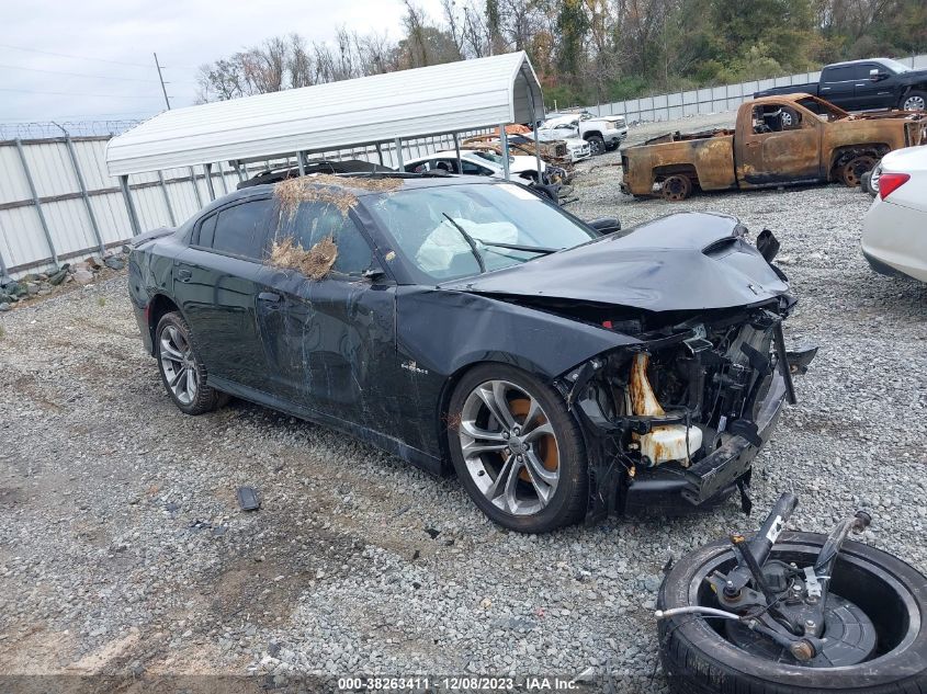Lot #2539237868 2020 DODGE CHARGER R/T RWD salvage car
