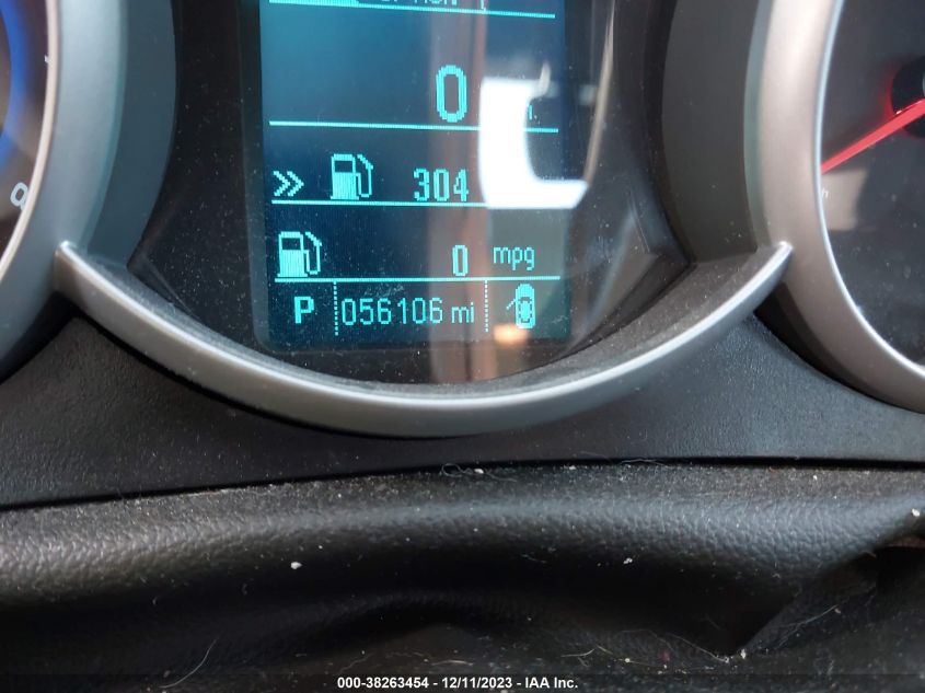 2016 CHEVROLET CRUZE LIMITED 1LT AUTO - 1G1PE5SB6G7201231