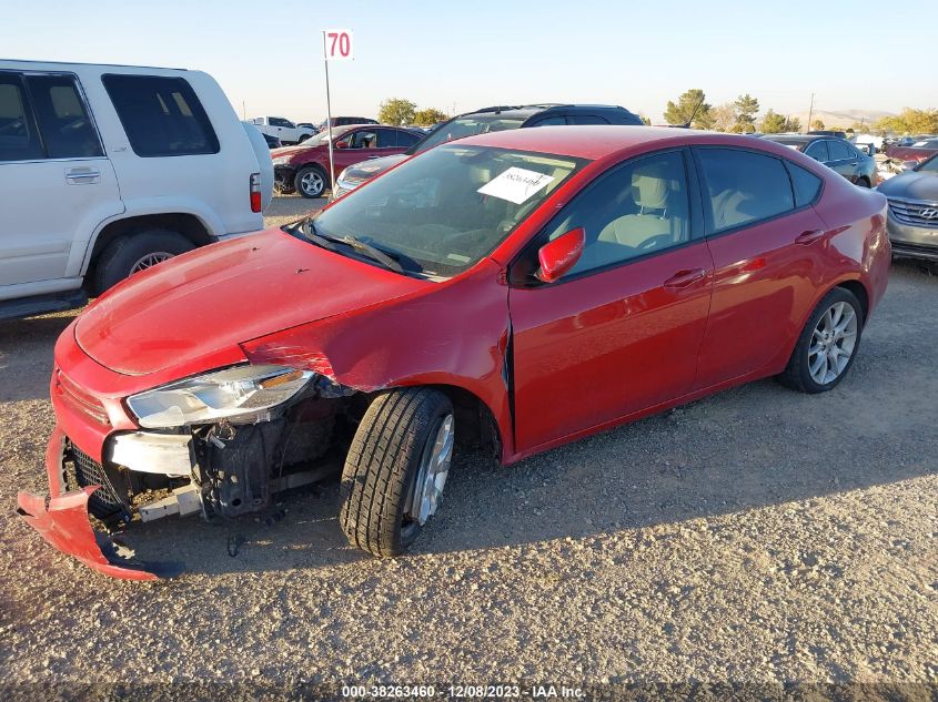 2013 DODGE DART SXT/RALLYE - 1C3CDFBA1DD118913