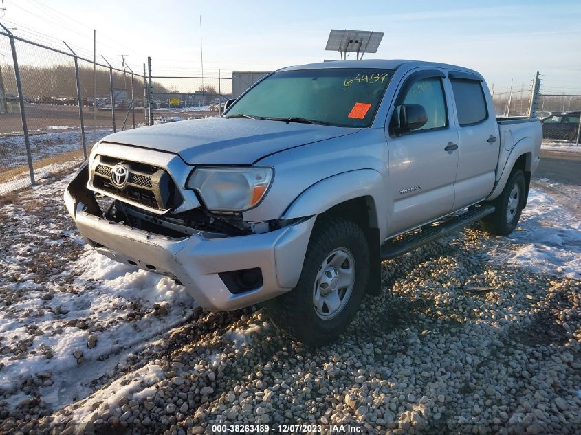 2013 TOYOTA TACOMA DOUBLE CAB - 5TFJX4GN0DX025941