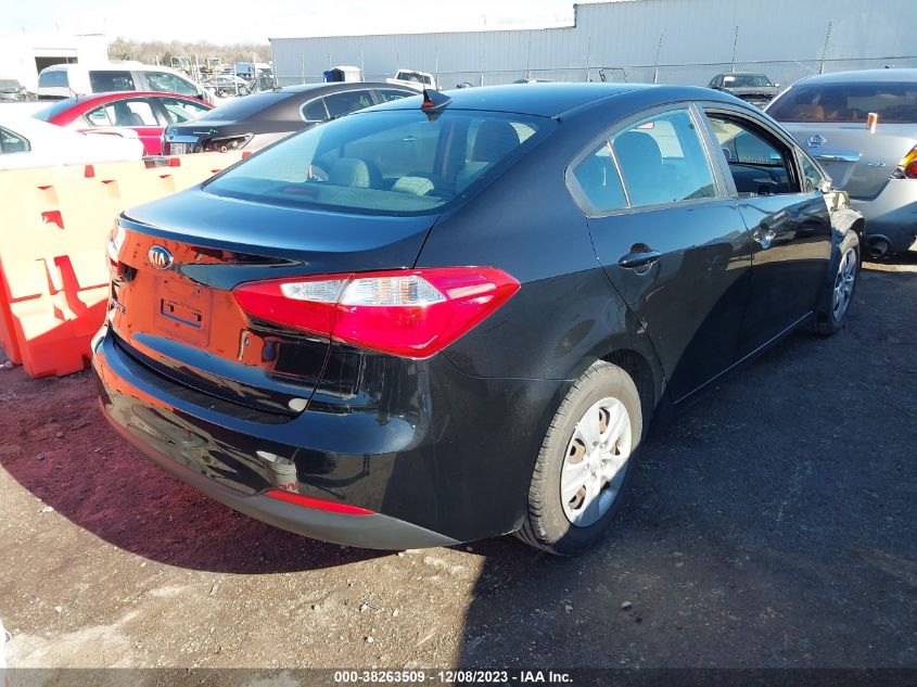 2015 KIA FORTE LX - KNAFK4A68F5429071