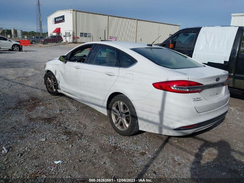 2018 FORD FUSION SE - 3FA6P0HD6JR227746