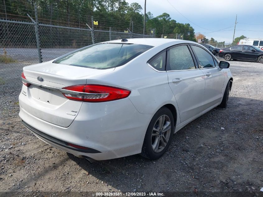 2018 FORD FUSION SE - 3FA6P0HD6JR227746