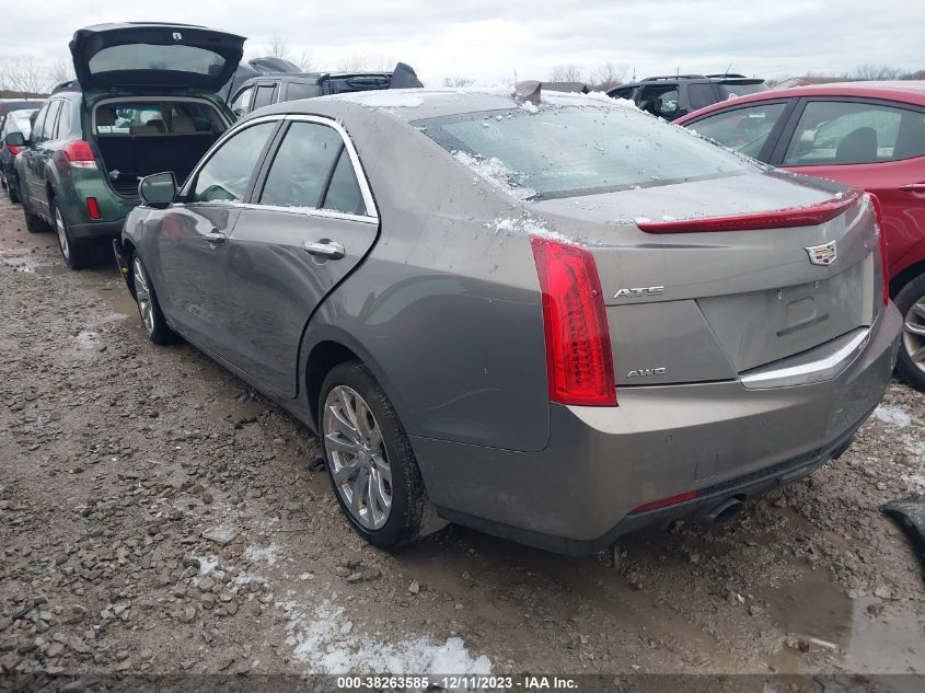 2017 CADILLAC ATS LUXURY - 1G6AH5RX1H0170005