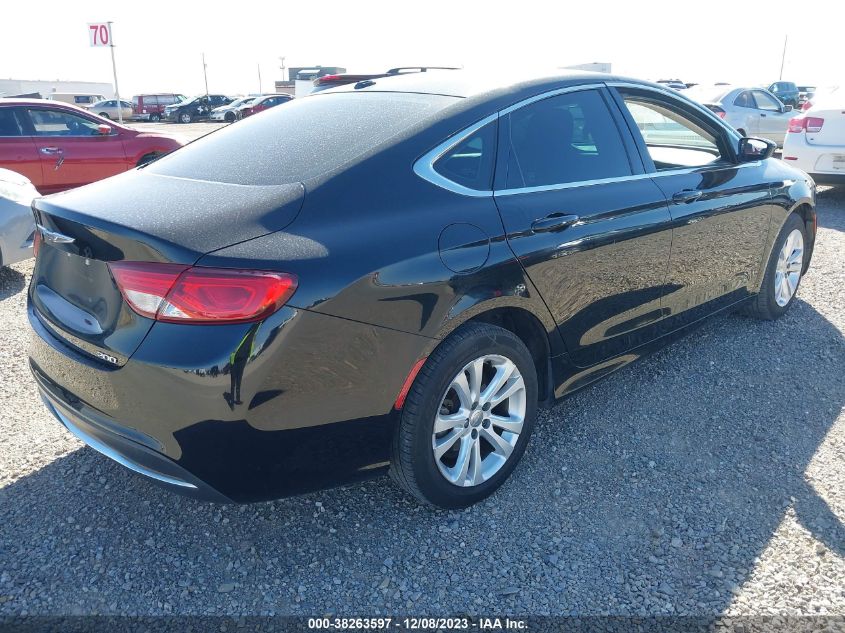 2015 CHRYSLER 200 LIMITED - 1C3CCCAB1FN536512
