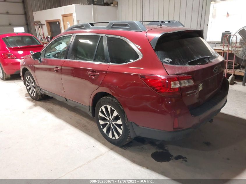 2015 SUBARU OUTBACK 2.5I LIMITED - 4S4BSBNC1F3251579
