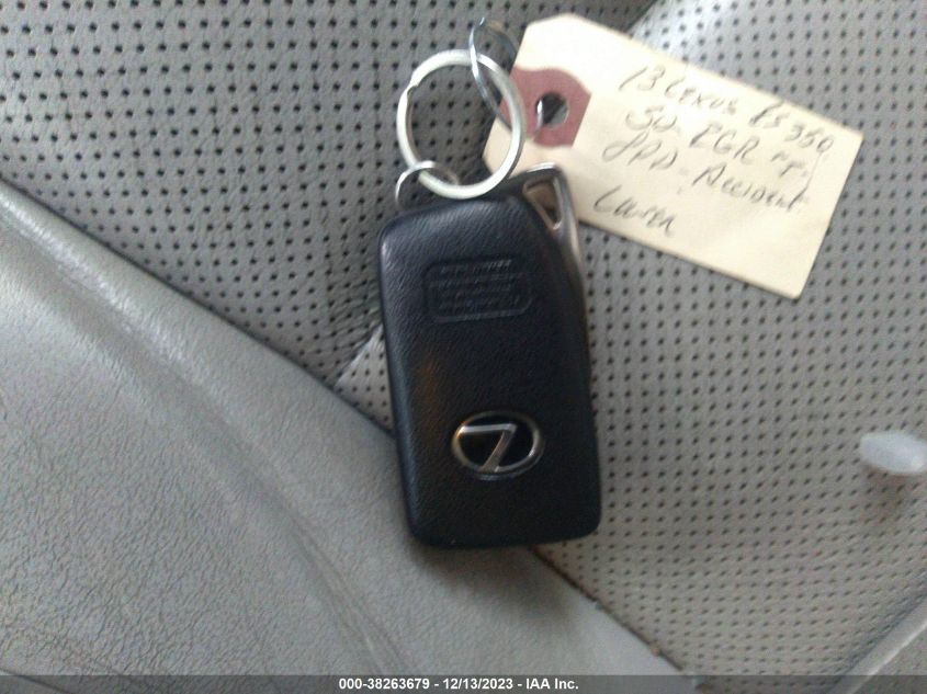 2013 LEXUS ES 350 - JTHBK1GG9D2077390