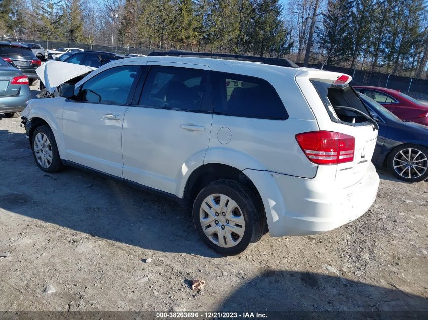 2017 DODGE JOURNEY SE - 3C4PDCAB4HT524478