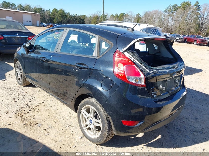 VIN 3FADP4EJ6HM169167 2017 FORD FIESTA SE