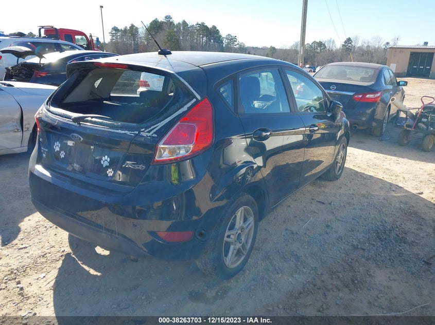 VIN 3FADP4EJ6HM169167 2017 FORD FIESTA SE