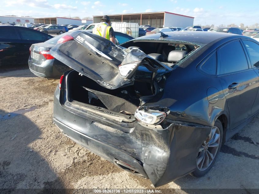 2015 CHRYSLER 200 S - 1C3CCCBB2FN756451