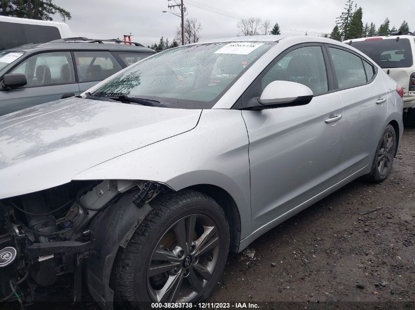 2018 HYUNDAI ELANTRA SEL - 5NPD84LF0JH334437