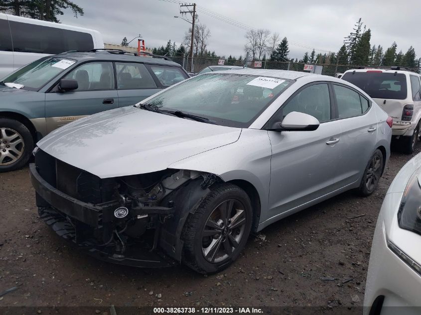 2018 HYUNDAI ELANTRA SEL - 5NPD84LF0JH334437