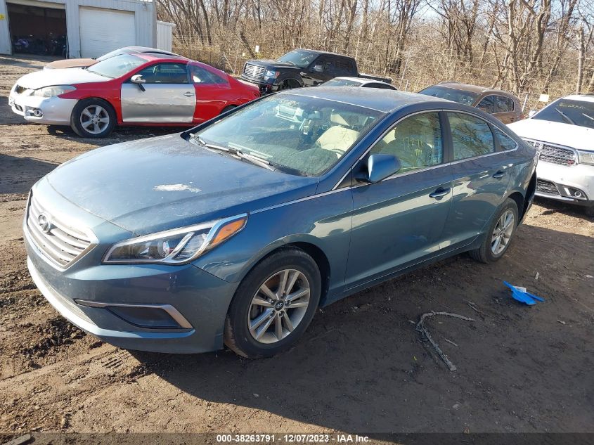 2016 HYUNDAI SONATA SE - 5NPE24AF7GH273301