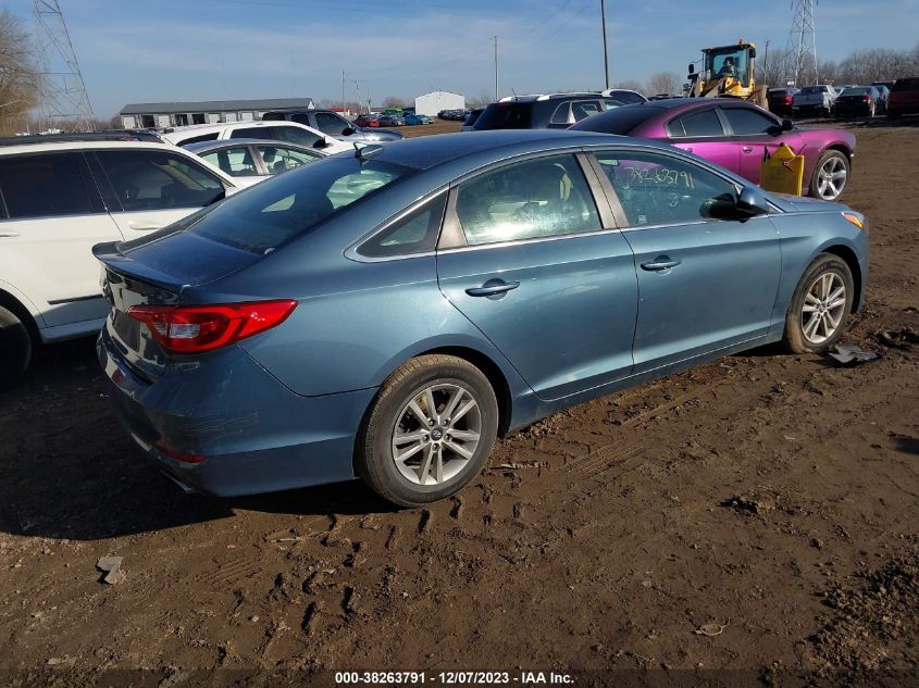 2016 HYUNDAI SONATA SE - 5NPE24AF7GH273301