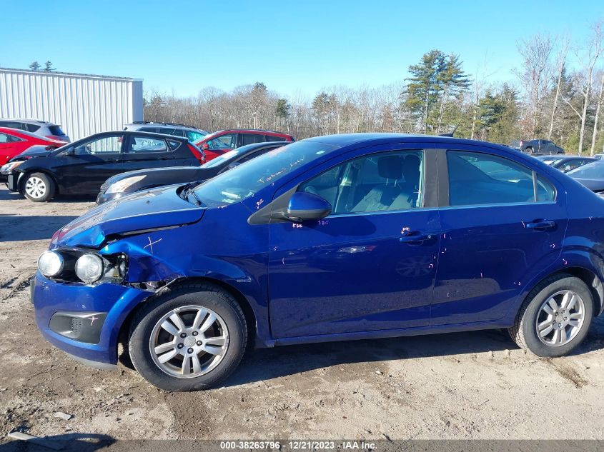 2013 CHEVROLET SONIC LT AUTO - 1G1JC5SG0D4242135