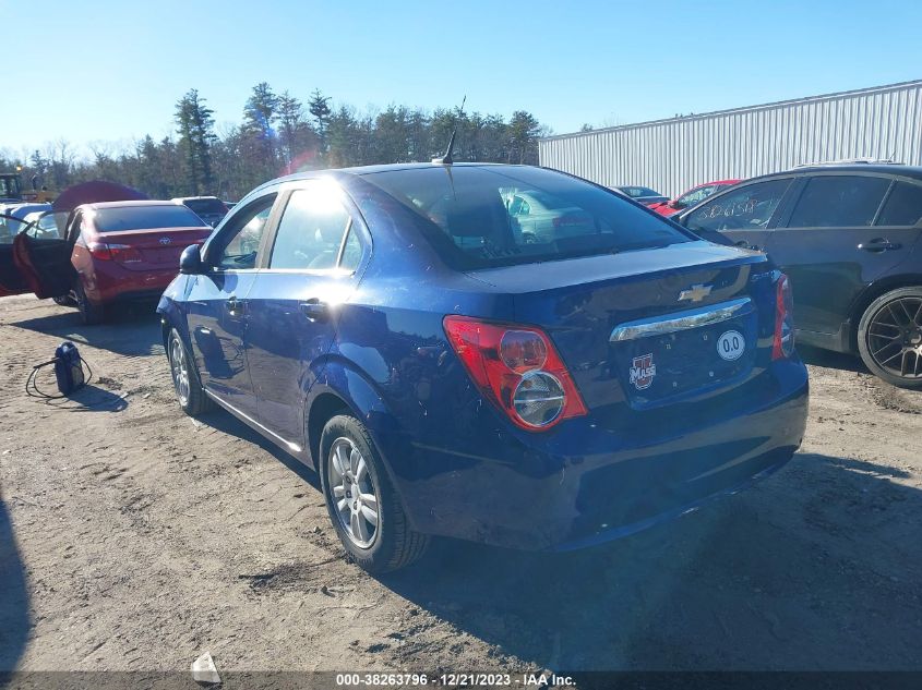 2013 CHEVROLET SONIC LT AUTO - 1G1JC5SG0D4242135