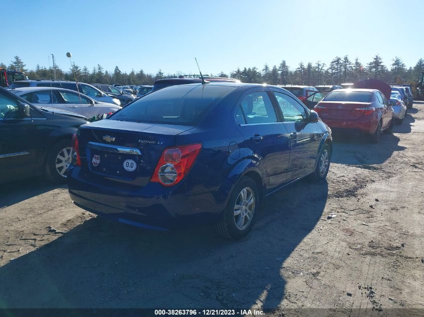 2013 CHEVROLET SONIC LT AUTO - 1G1JC5SG0D4242135
