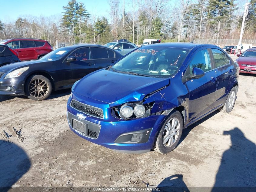 2013 CHEVROLET SONIC LT AUTO - 1G1JC5SG0D4242135