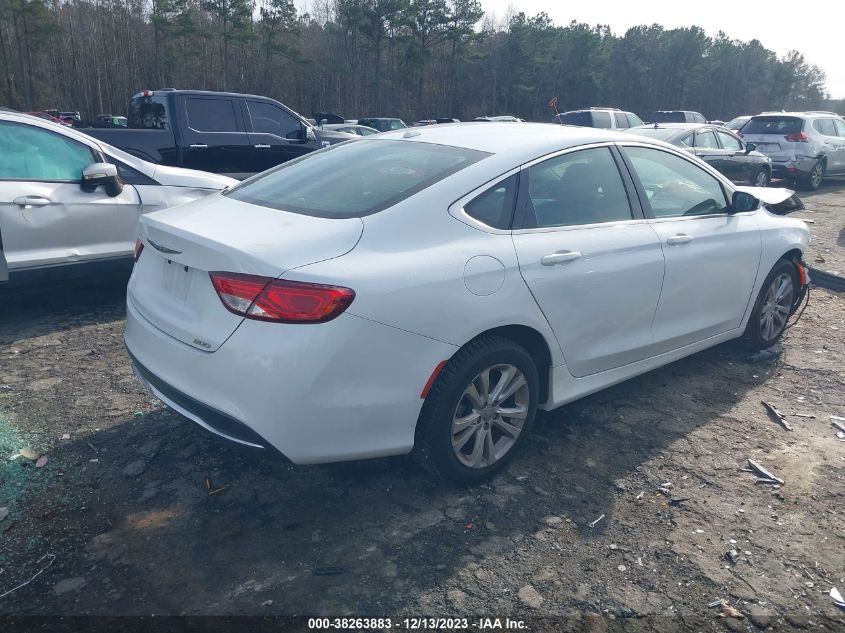 2015 CHRYSLER 200 LIMITED - 1C3CCCAB2FN694583