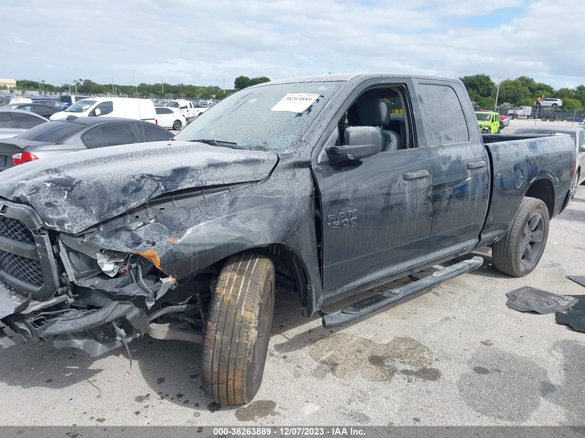 VIN 1C6RR6FG9JS174019 2018 RAM 1500 EXPRESS  4X2 6\4" BOX
