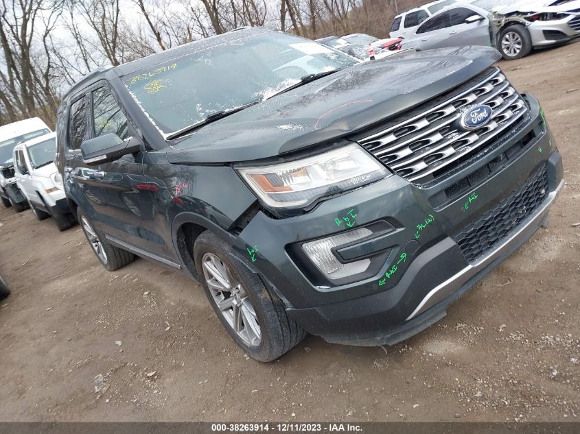 2016 FORD EXPLORER LIMITED - 1FM5K8F8XGGC90417