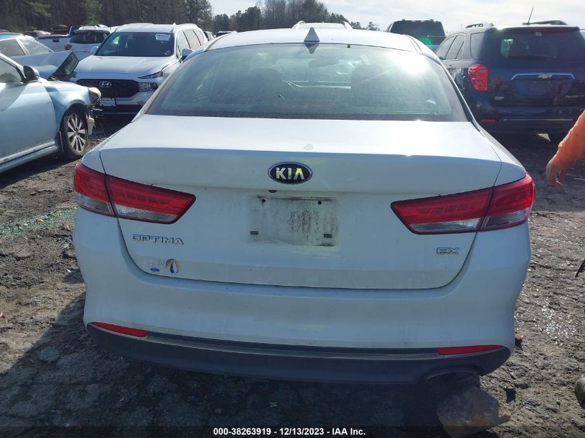 2017 KIA OPTIMA EX - 5XXGU4L35HG173961