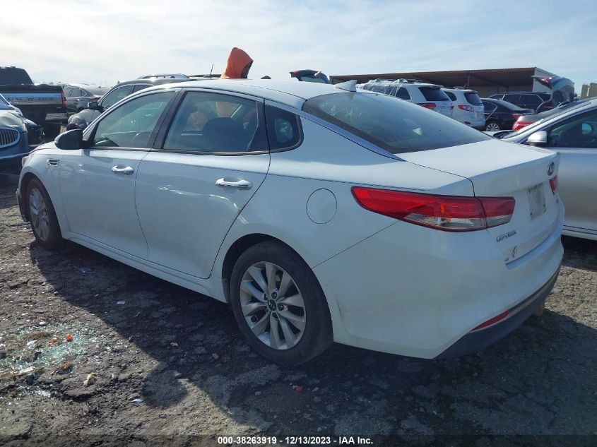 2017 KIA OPTIMA EX - 5XXGU4L35HG173961